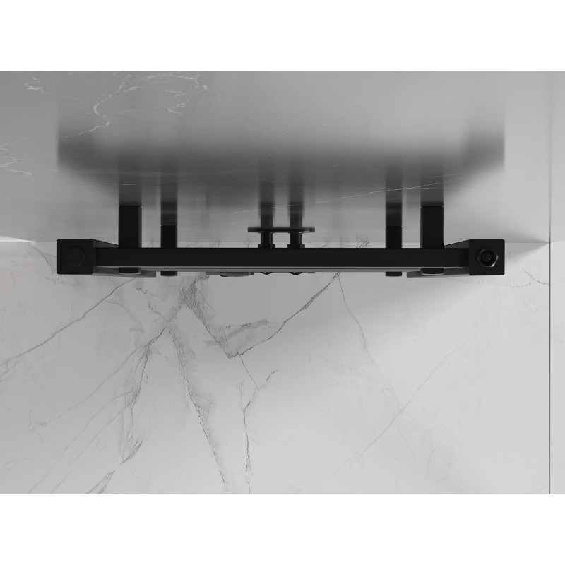 Mexen Pluton grzejnik łazienkowy 1700 x 500 mm, 855 W, czarny - W106-1700-500-00-70