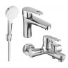 Mexen Kama R05 zestaw wannowy, chrom - 72503R05-00