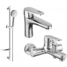 Mexen Kama DF75 zestaw wannowy, chrom - 72503DF75-00