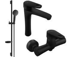 Mexen Kama DS05 zestaw prysznicowy, czarny - 72514DS05-70