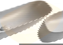 Mexen Rita umywalka nablatowa 45 x 32 cm, beżowa mat - 21084566