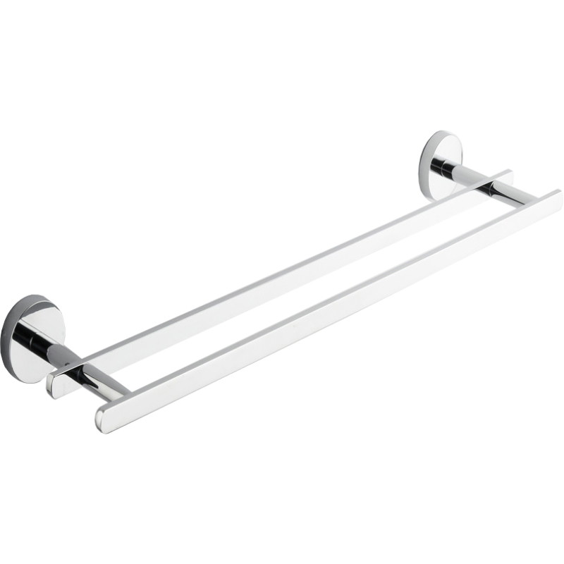 Mexen Loft podwójny wieszak na ręcznik, chrom - 7012625-00