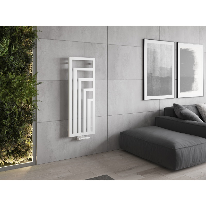Mexen Alaska grzejnik dekoracyjny 1216 x 440 mm, 542 W, biały - W205-1216-440-00-20