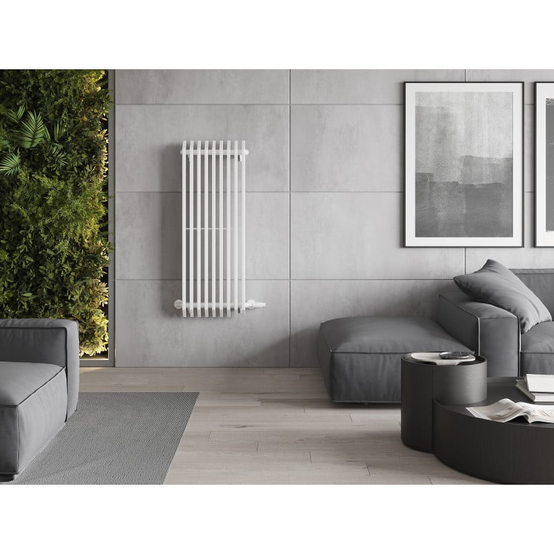 Mexen Aurora grzejnik dekoracyjny 1200 x 450 mm, 917 W, biały - W212-1200-450-00-20