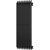 Mexen Aurora grzejnik dekoracyjny 1200 x 450 mm, 917 W, czarny - W212-1200-450-00-70