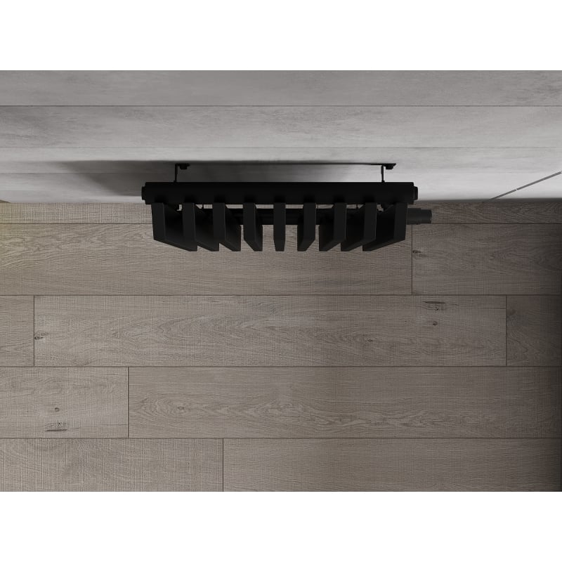 Mexen Aurora grzejnik dekoracyjny 1200 x 450 mm, 917 W, czarny - W212-1200-450-00-70
