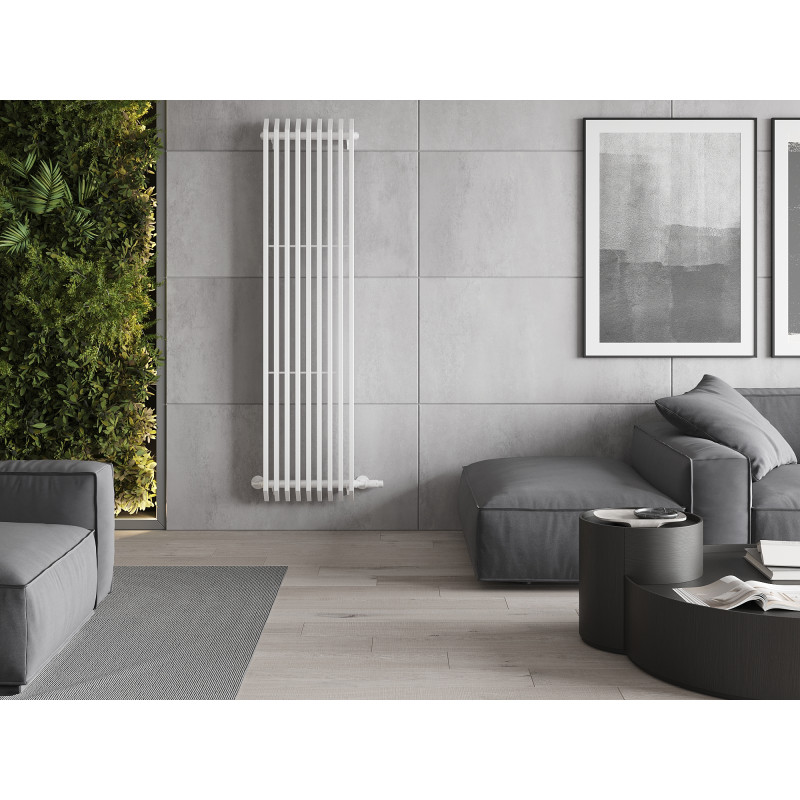 Mexen Aurora grzejnik dekoracyjny 1800 x 450 mm, 1347 W, biały - W212-1800-450-00-20