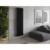 Mexen Aurora grzejnik dekoracyjny 1800 x 450 mm, 1347 W, czarny - W212-1800-450-00-70