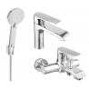 Mexen Pecos R40 zestaw wannowy, chrom - 72703R40-00