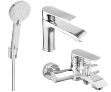 Mexen Pecos R40 zestaw wannowy, chrom - 72703R40-00