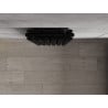 Mexen Dallas grzejnik dekoracyjny 1600 x 360 mm, 1039 W, czarny - W214-1600-360-00-70