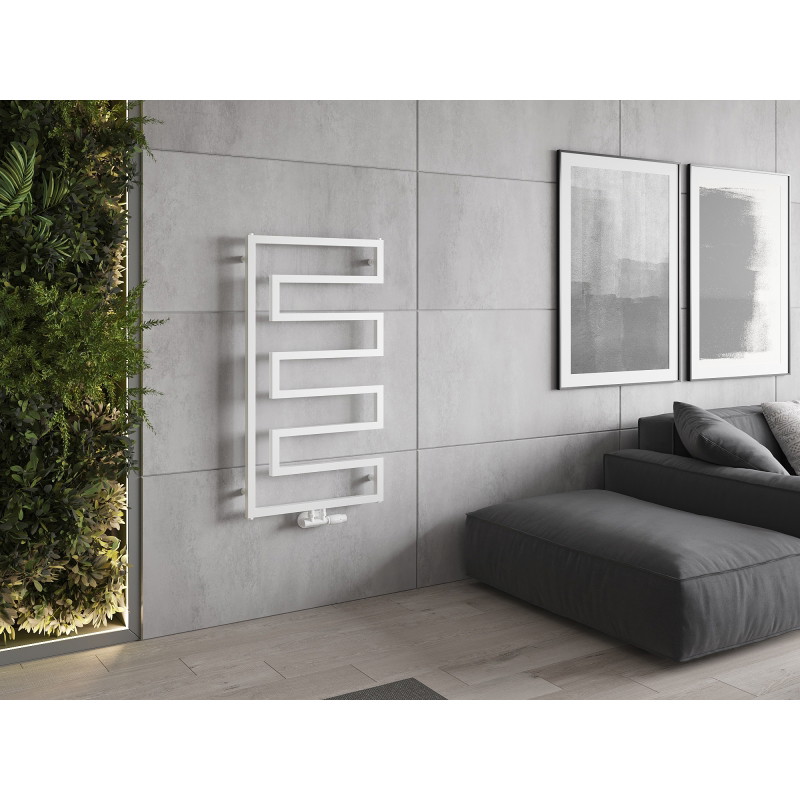 Mexen Floryda grzejnik dekoracyjny 1080 x 600 mm, 358 W, biały - W206-1080-600-00-20