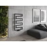 Mexen Floryda grzejnik dekoracyjny 1080 x 600 mm, 358 W, czarny - W206-1080-600-00-70
