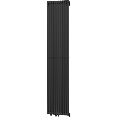 Mexen Kansas grzejnik dekoracyjny 1800 x 420 mm, 1242 W, czarny - W204-1800-420-00-70
