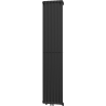 Mexen Kansas grzejnik dekoracyjny 1800 x 420 mm, 1242 W, czarny - W204-1800-420-00-70