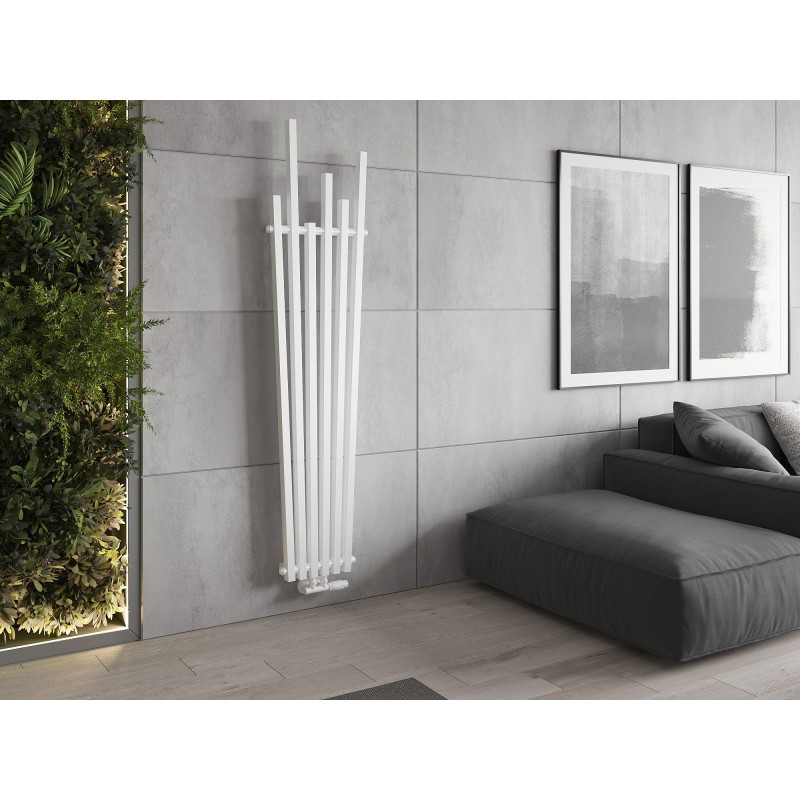 Mexen Omaha grzejnik dekoracyjny 1800 x 420 mm, 655 W, biały - W208-1800-420-00-20