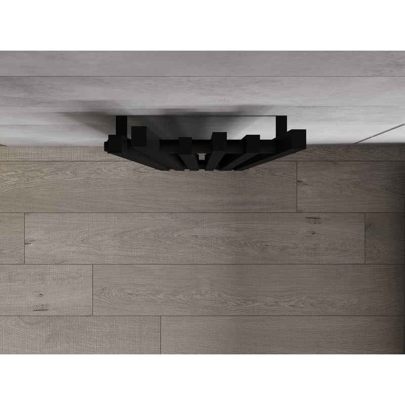 Mexen Omaha grzejnik dekoracyjny 1800 x 420 mm, 655 W, czarny - W208-1800-420-00-70