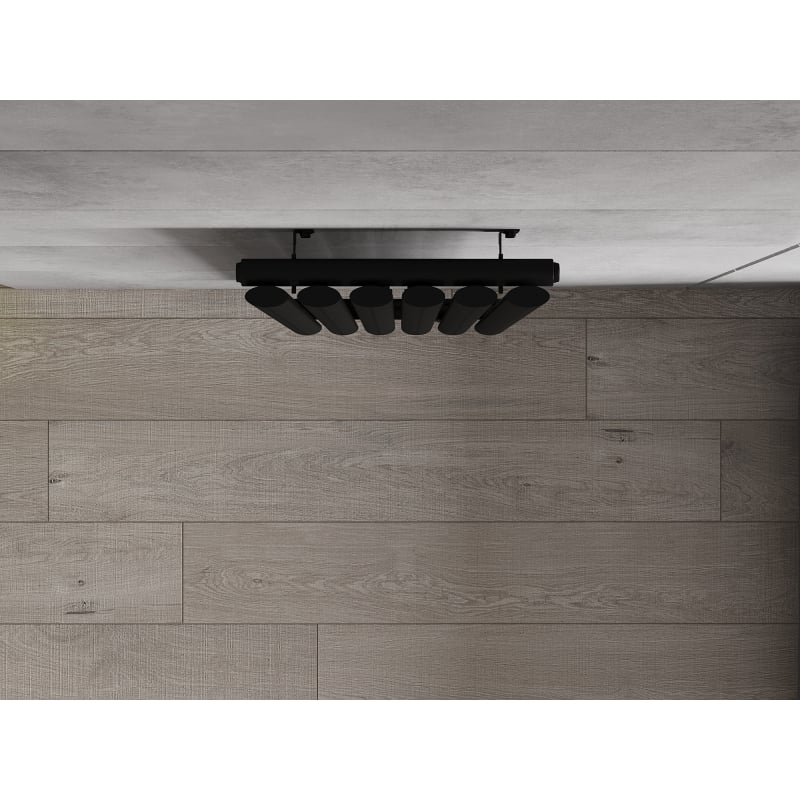 Mexen Oregon grzejnik dekoracyjny 1200 x 360 mm, 417 W, czarny - W202-1200-350-00-70
