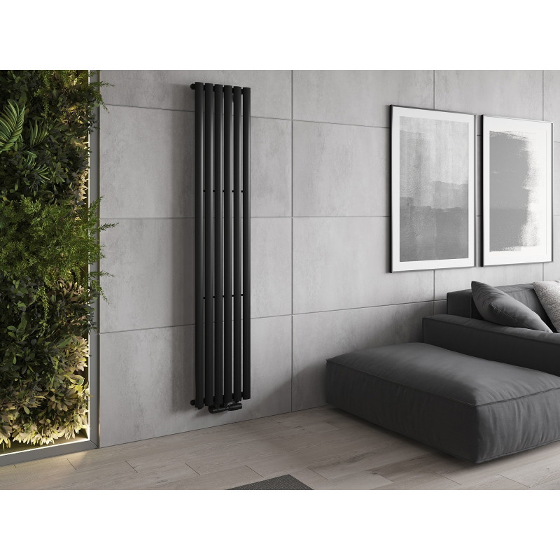 Mexen Oregon grzejnik dekoracyjny 1800 x 360 mm, 604 W, czarny - W202-1800-350-00-70