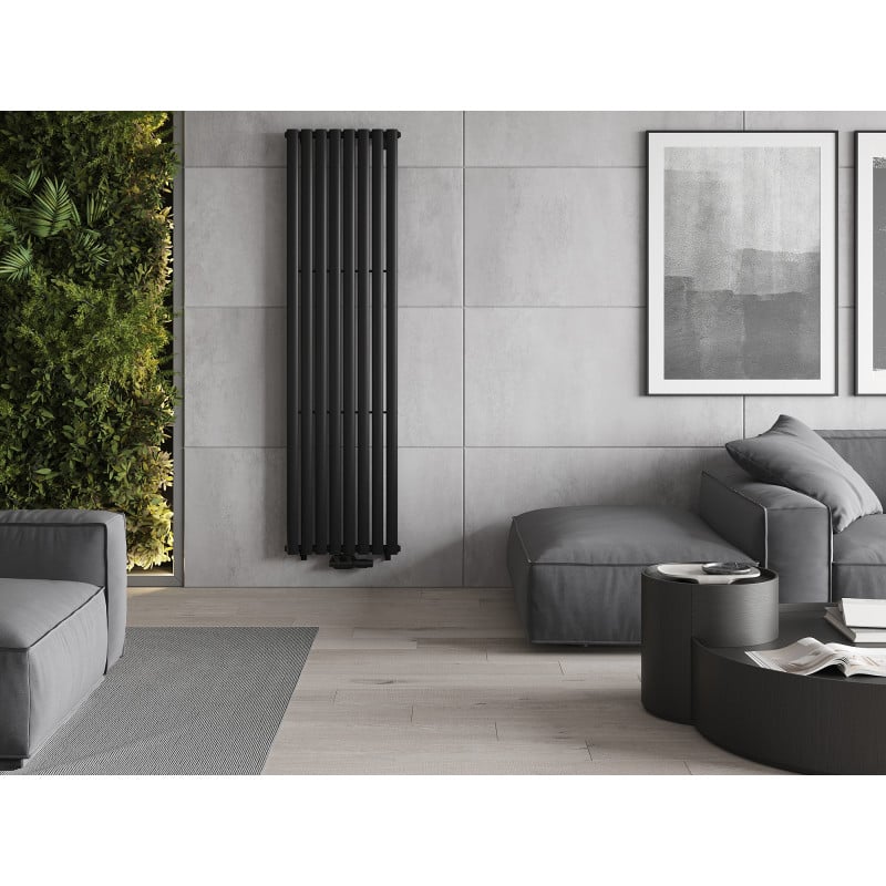 Mexen Oregon grzejnik dekoracyjny 1800 x 480 mm, 805 W, czarny - W202-1800-490-00-70