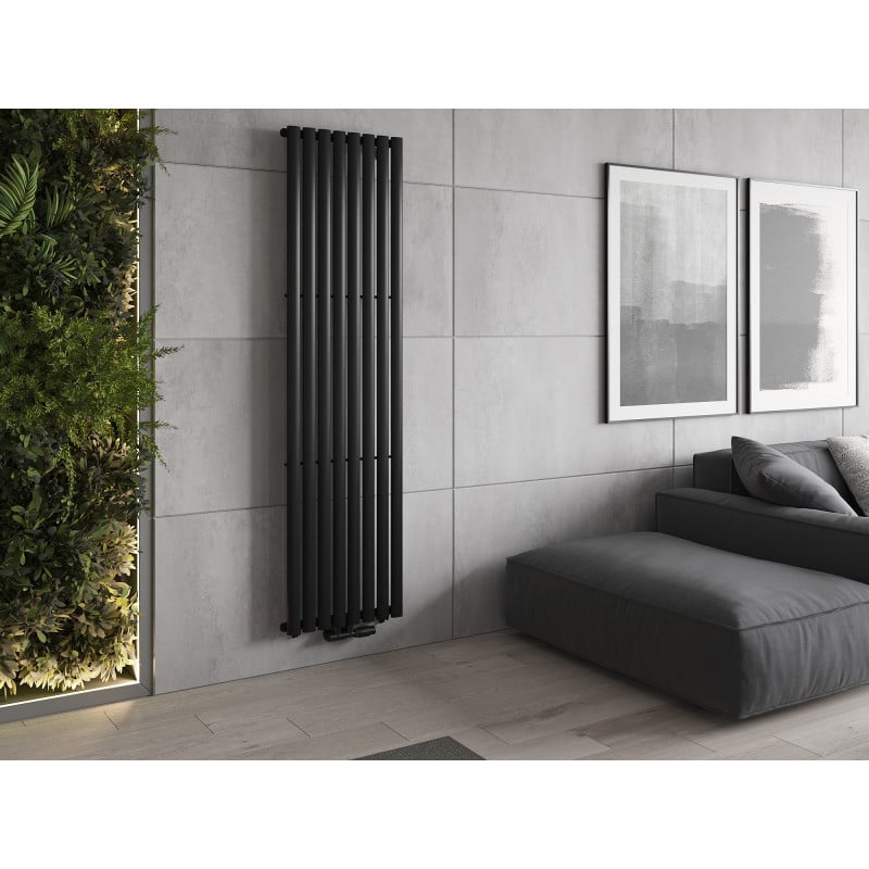 Mexen Oregon grzejnik dekoracyjny 1800 x 480 mm, 805 W, czarny - W202-1800-490-00-70