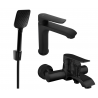 Mexen Pecos R62 zestaw wannowy, czarny - 72703R62-70