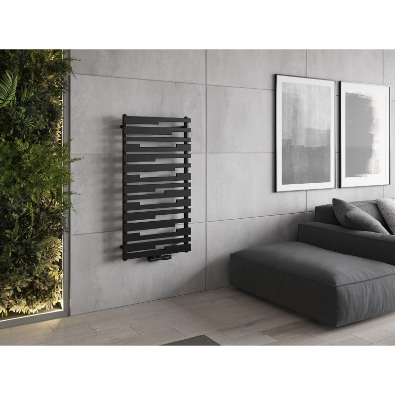Mexen Provo grzejnik dekoracyjny 1125 x 600 mm, 799 W, czarny - W209-1125-600-00-70
