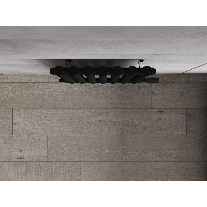 Mexen Texas grzejnik dekoracyjny 1200 x 460 mm, 659 W, czarny - W203-1200-460-00-70