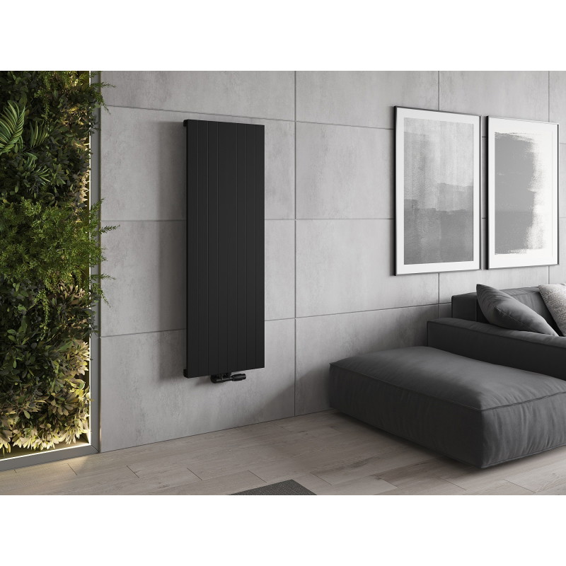 Mexen Topeka grzejnik dekoracyjny 1400 x 480 mm, 950 W, czarny - W210-1400-480-00-70