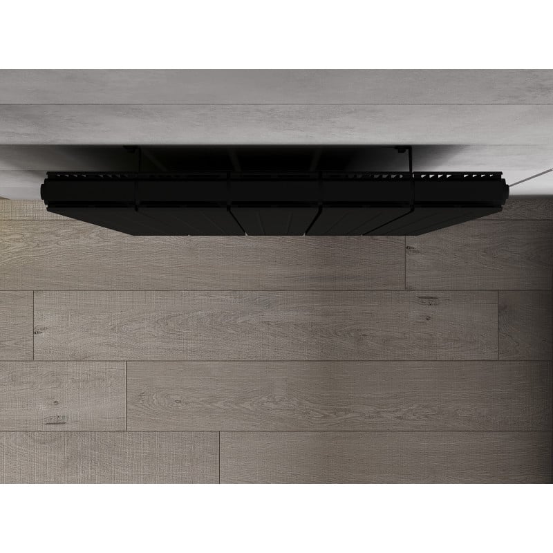 Mexen Waco grzejnik dekoracyjny 1544 x 694 mm, 1550 W, czarny - W217-1544-694-00-70