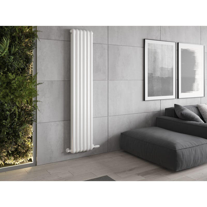 Mexen Kent grzejnik dekoracyjny 1882 x 380 mm, 1392 W, biały - W216-1882-380-00-20