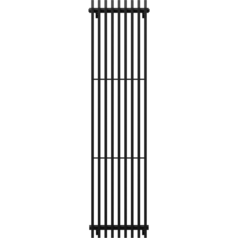 Mexen Aurora grzejnik dekoracyjny 1800 x 450 mm, 1347 W, czarny - W212-1800-450-00-70