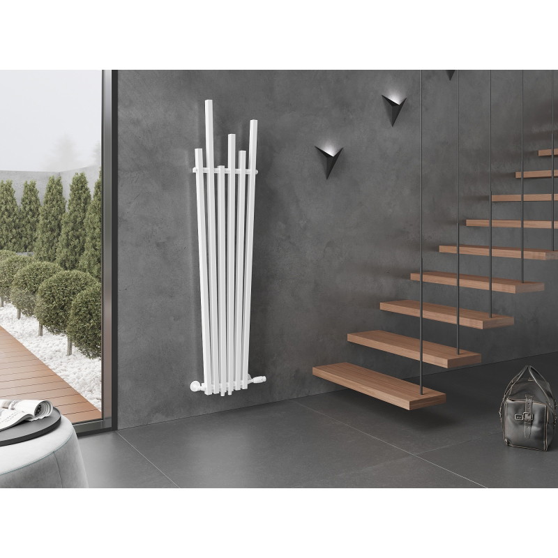 Mexen Omaha grzejnik dekoracyjny 1800 x 420 mm, 655 W, biały - W208-1800-420-00-20
