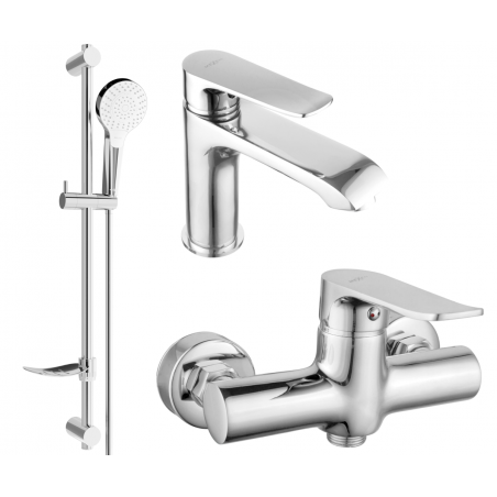 Mexen Pecos DF05 zestaw prysznicowy, chrom - 72704DF05-00