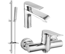 Mexen Pecos DQ72 zestaw prysznicowy, chrom - 72704DQ72-00