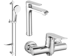 Mexen Pecos DF05 zestaw prysznicowy, chrom - 72714DF05-00