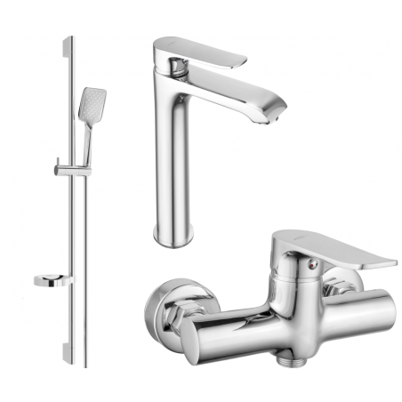 Mexen Pecos DS62 zestaw prysznicowy, chrom - 72714DS62-00