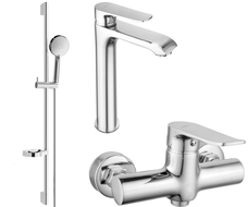 Mexen Pecos DS75 zestaw prysznicowy, chrom - 72714DS75-00