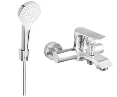 Mexen Pecos R05 bateria wannowa z zestawem prysznicowym, chrom - 7273R05-00