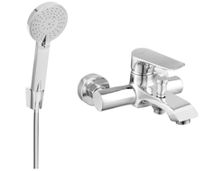 Mexen Pecos R40 bateria wannowa z zestawem prysznicowym, chrom - 7273R40-00