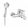 Mexen Pecos R75 bateria wannowa z zestawem prysznicowym, chrom - 7273R75-00