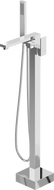 Mexen Urano wolnostojąca bateria wannowa, chrom - 75233-00