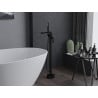 Mexen Leda wolnostojąca bateria wannowa, czarna - 75633-70