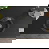 Mexen Diego zlewozmywak granitowy 1-komorowy z baterią kuchenną Flora, czarny nakrapiany - 6512-76-670401-07