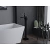 Mexen Algar wolnostojąca bateria wannowa, czarna - 75733-70