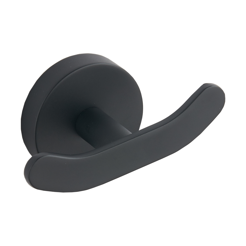 Mexen Loft podwójny haczyk na ręczniki, czarny - 7012635-70