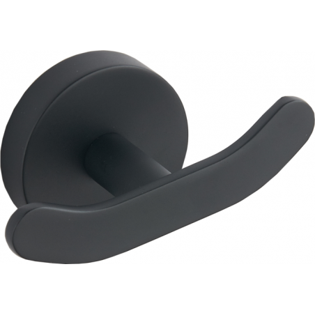 Mexen Loft podwójny haczyk na ręczniki, czarny - 7012635-70