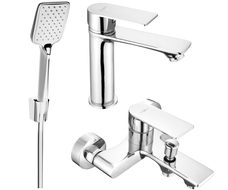 Mexen Royo R62 zestaw wannowy, chrom - 72203R62-00