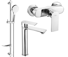 Mexen Royo DF05 zestaw prysznicowy, chrom - 72214DF05-00