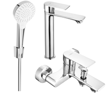 Mexen Royo R05 zestaw wannowy, chrom - 72213R05-00